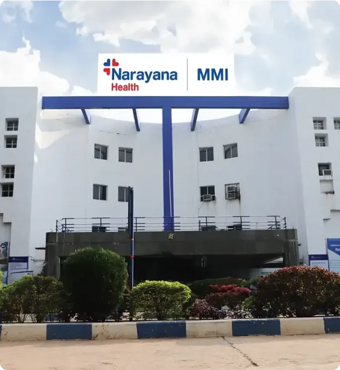 Narayana Health multi-hospital network unified by TentoVision centralized CCTV monitoring — case study hero
